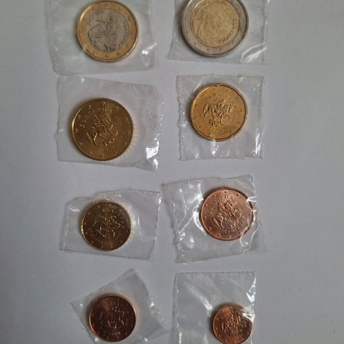 Bulgarian Euro Coin Set New