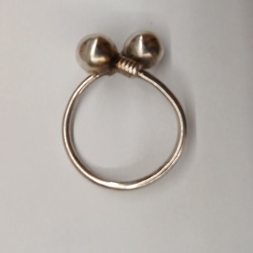 Silver ring 925 with adjustable size like new
