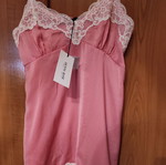 Denny Rose blouse new lingerie style red size S