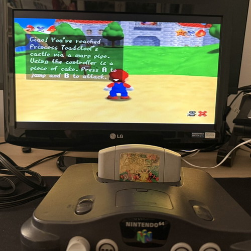Super Mario 64 Nintendo 64 cartridge used, fully functional