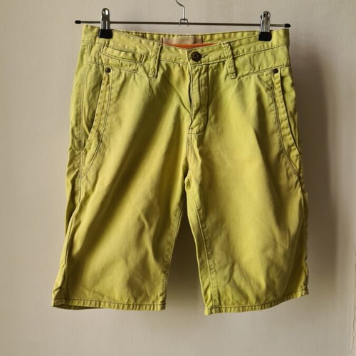 Shine men's shorts like new size S green yellow