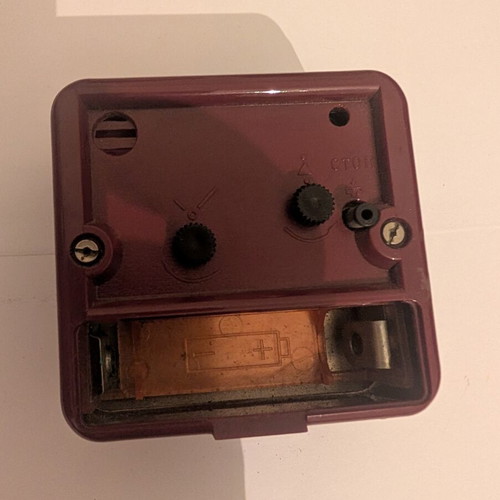 Jantar vintage Soviet table clock quartz
