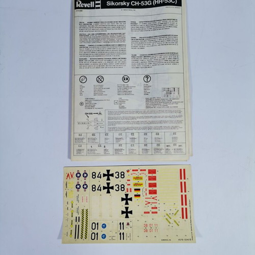 Revell Sikorsky CH-53G Model Kit 1:48 used
