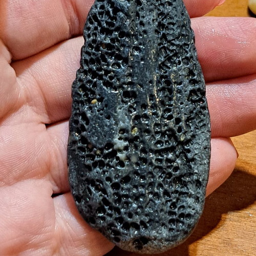 Natural raw stones like new, oval terracotta and textured gray