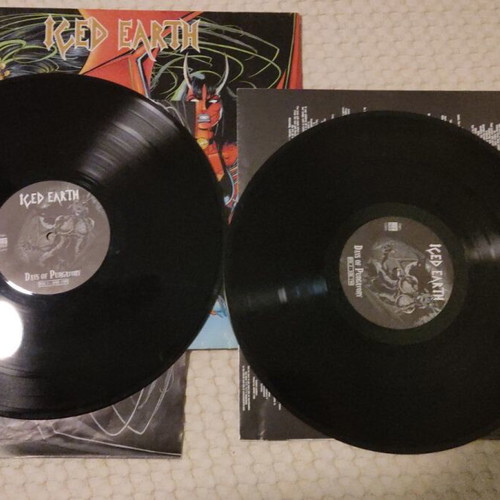 Iced Earth Days Of Purgatory vinyl used, metal