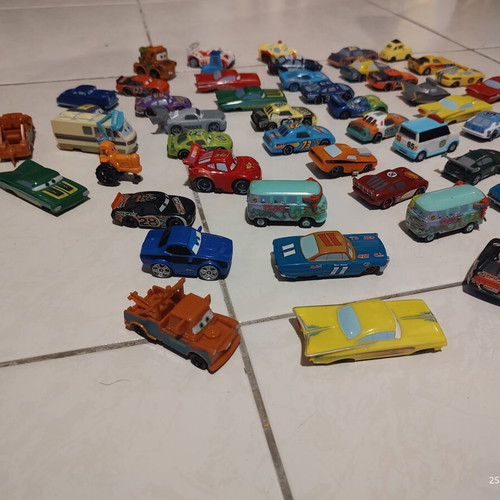 Disney Pixar Cars collection of 56 toy cars