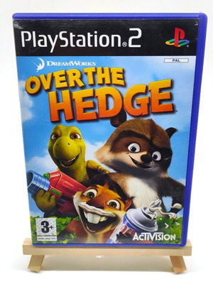 Over The Hedge Playstation 2 PS2 употребяван, пълен и работещ