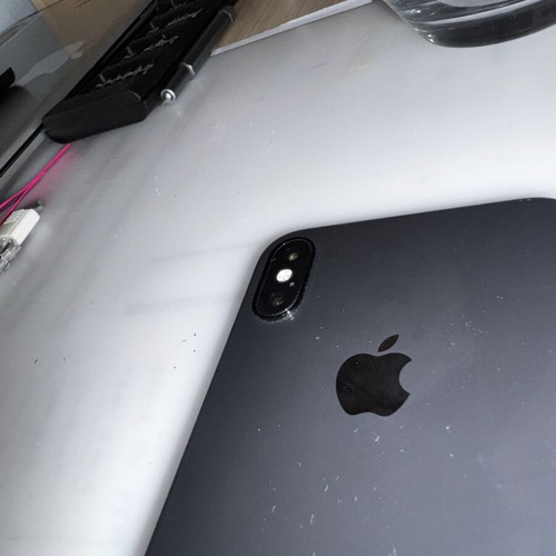 iPhone X 64GB used, no Face ID, black, dual SIM
