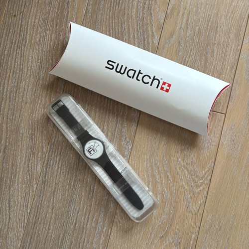 Swatch Fritz watch black new model SUOB722