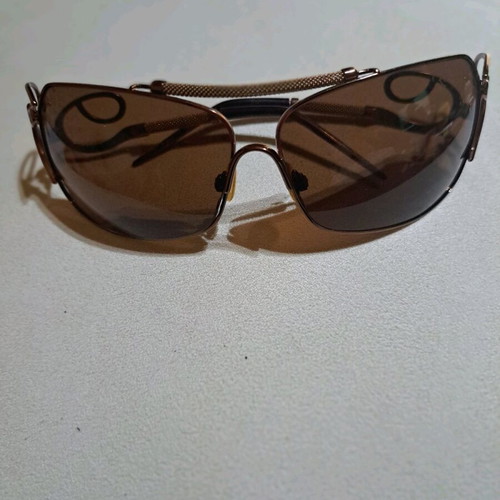 Sunglasses, metal frame, brown, Roberto Cavalli