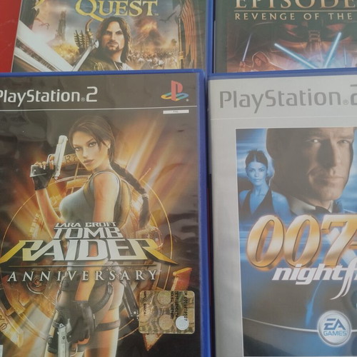 PlayStation 2 bundle of 4 used action adventure games