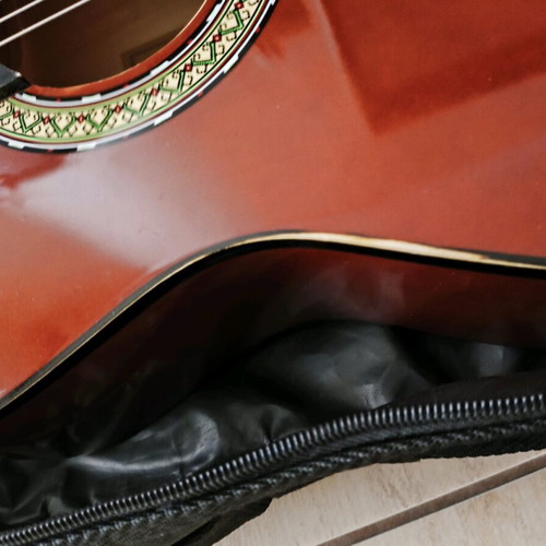 Cortez 3/4 acoustic guitar used with case