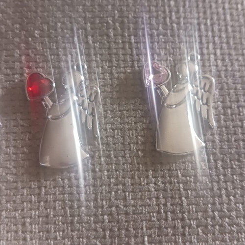 Angel ornament set of 3, 3.6 cm height, new