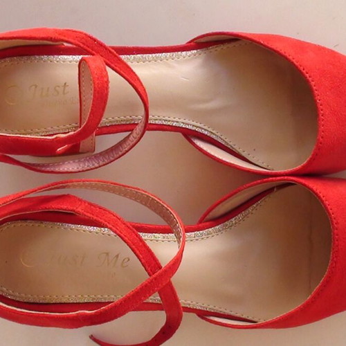 Red Pumps Size 38 New