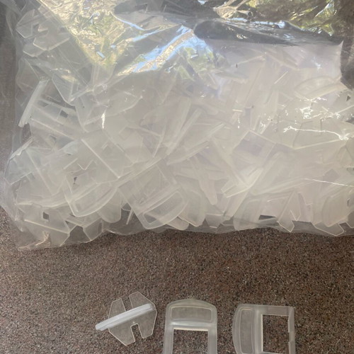 Tile spacers new, bag of 100 pieces, 1mm 1.5mm 2mm