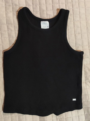 Zara black tank top, size 152 cm, age 12