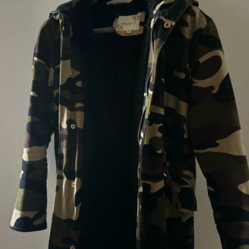 Women's jacket camouflage style like new