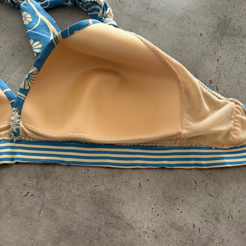 Miss Crool bikini top used, multicolor size 48D