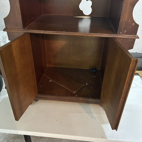 TV cabinet - shelf used with wear