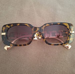 Sunglasses with UV400 filter new, brown and gold