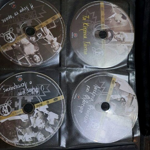 Greek movies new, 70 CDs and 6 Alice Vougiouklaki DVDs dubbed