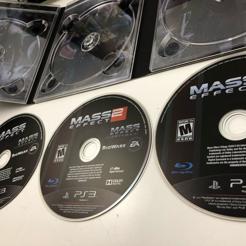 Mass Effect Trilogy PlayStation 3 used