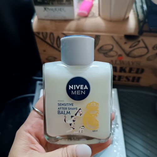 Nivea Men Sensitive After Shave Balm Real Madrid Limited Edition 100 ml like new