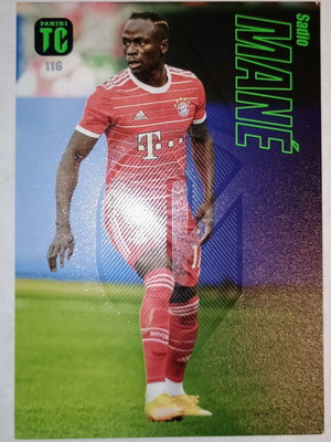 Sadio Mané Panini Top Class 2023 collectible card used