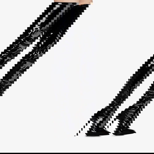 Μπότες Le Silla EVA thigh-high 120mm μαύρες, μέγεθος 36,5