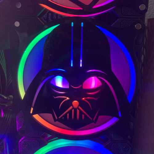 Darth Vader PC fan 120 mm like new