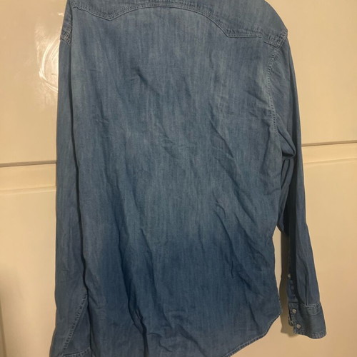 Tex Man denim shirt XXL like new, 100% cotton, blue