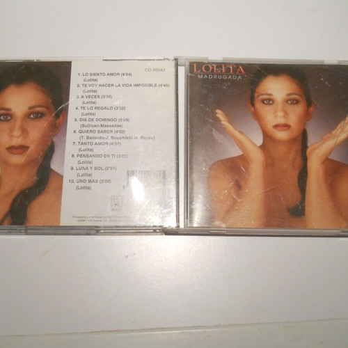 Lolita Madrugada CD album new, Latin flamenco ballad