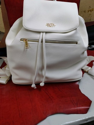Ynot white backpack bag new, summer style
