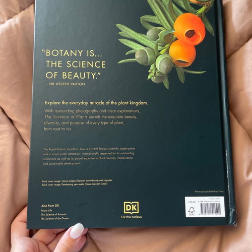 The Science of Plants book new, coffee table, English