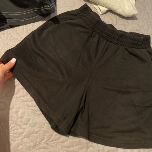 Pink Woman black women's athletic shorts like new, size S