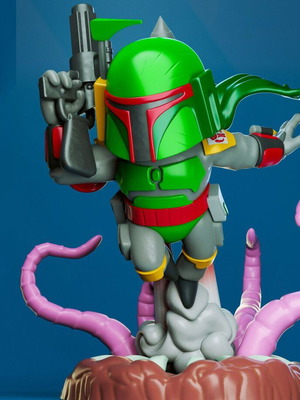 3D Boba Fett Star Wars model new, 10 centimeters