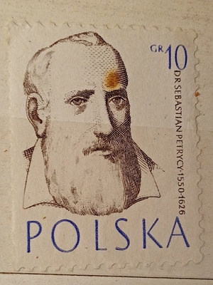 Poland stamp used