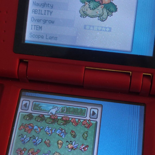 Pokemon SoulSilver original game cartridge used, fully completed save