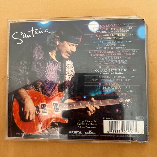 Santana Supernatural CD like new