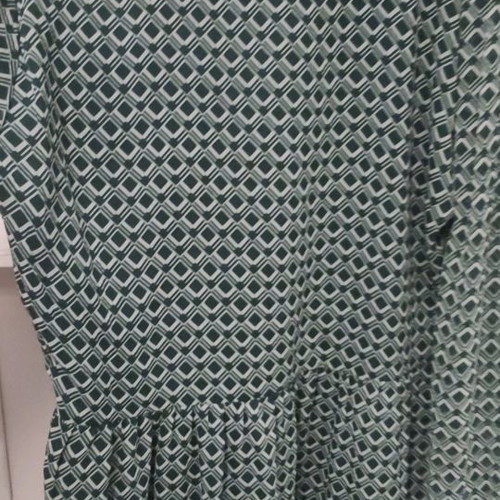 A.L.E. dress green with pattern new, size L