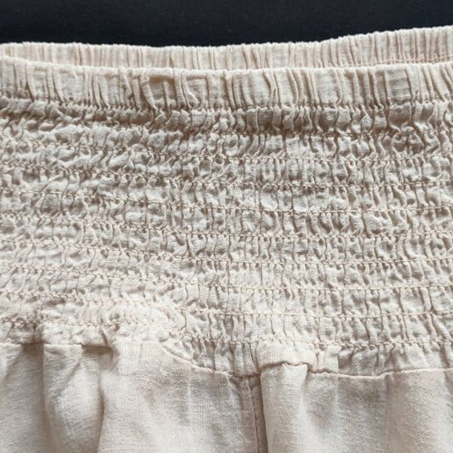 Celestino linen shorts like new, ivory, one size