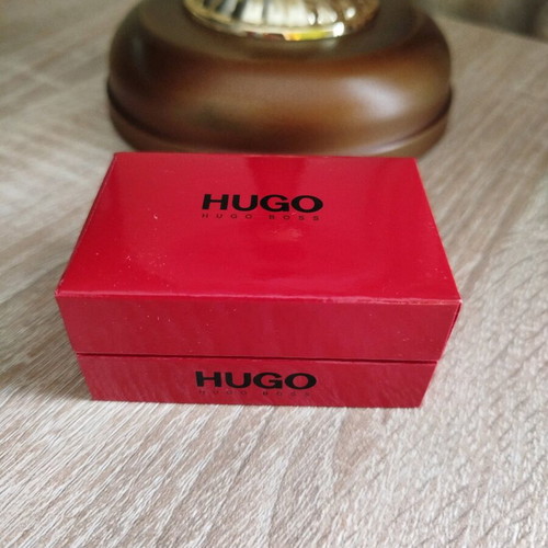Hugo Boss cufflinks new silver