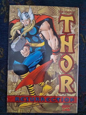 Thor Resurrection comic like new, collects 1998-2004 2nd series #1-2