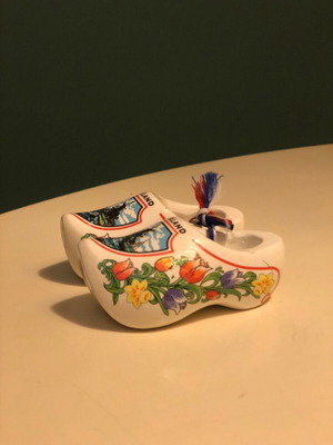 Wooden decorative shoes like new from Holland