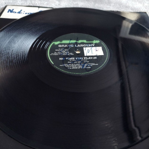 Grand Larceny No Time For Playin' 12'' Vinyl used, electronic house