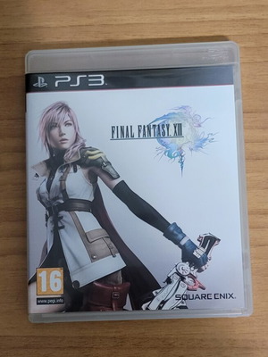 Final Fantasy XIII PS3 game, European version
