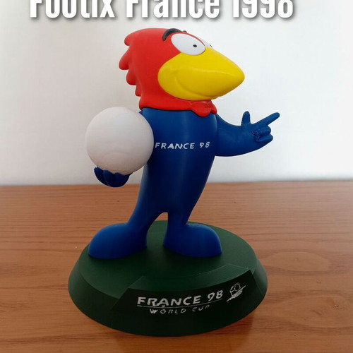 Fifa World Cup Mascot Footix France 1998 3D printed new