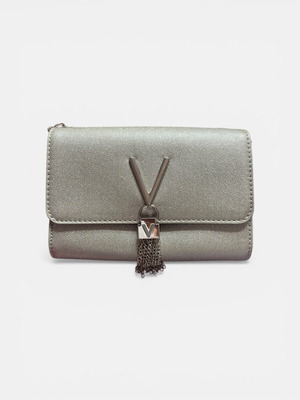 Valentino Divina shoulder bag like new, silver