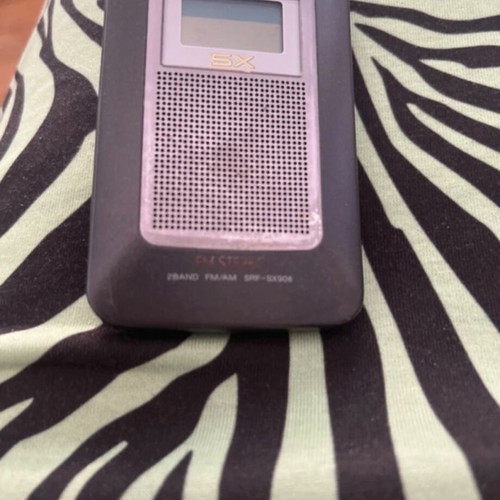 Sony portable radio used, fully functional with small batteries