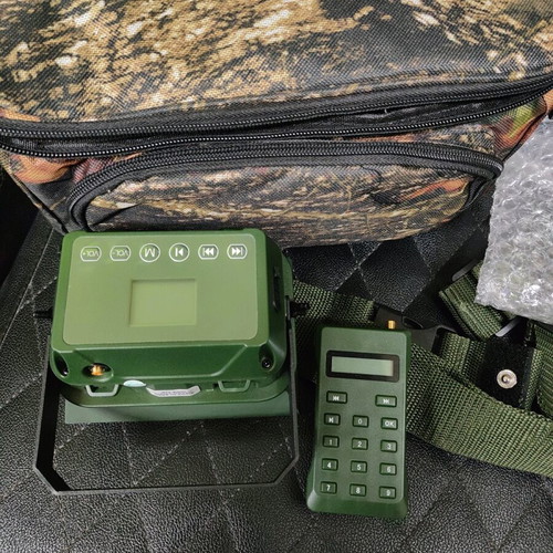 Audio playback device with remote control over 1 km range and timer new